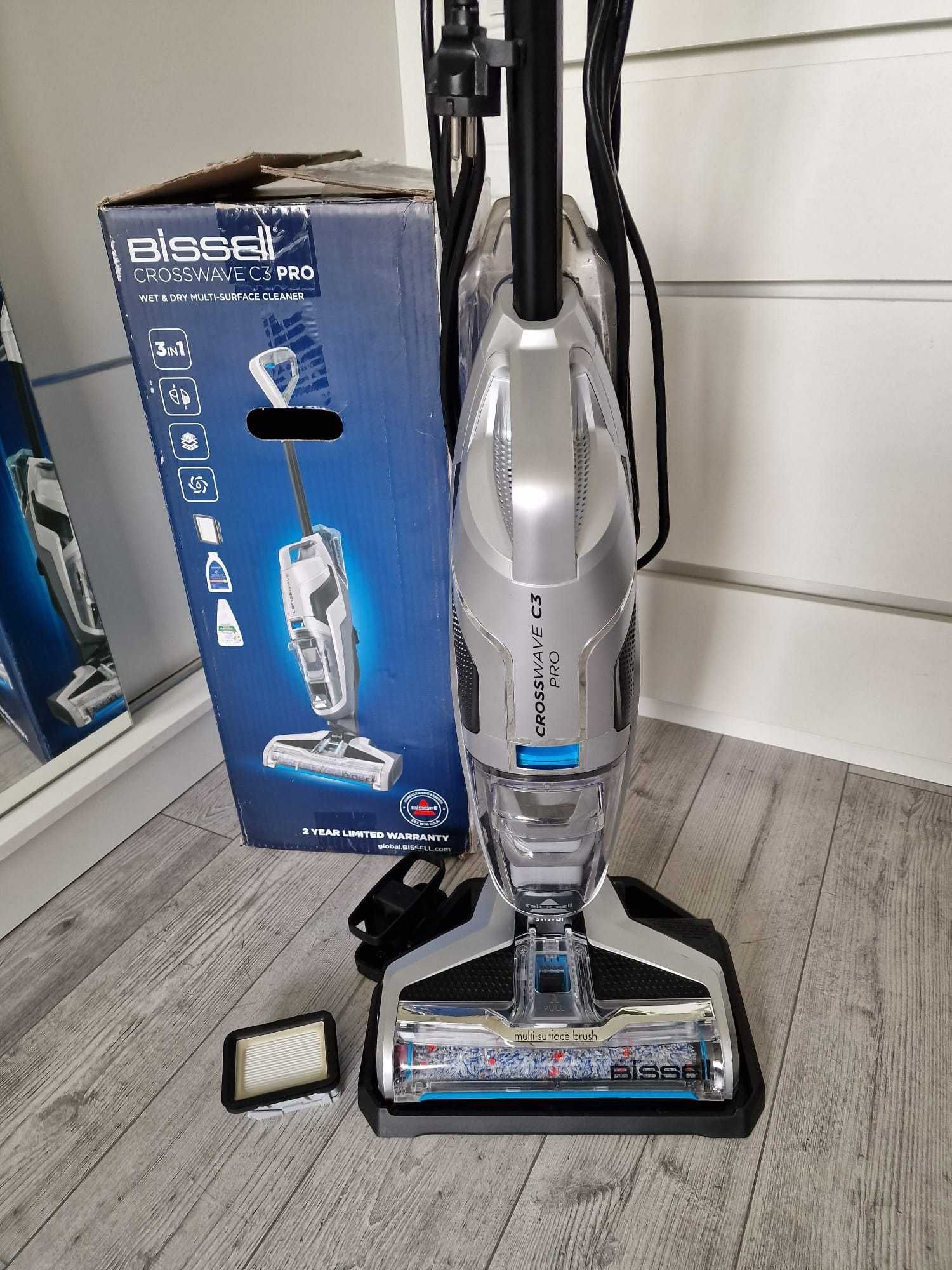 BISSELL CrossWave C3 Pro | 3 w 1 Odkurzacz na Mokro i Sucho