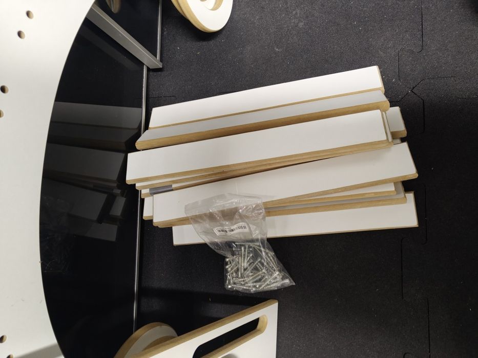 Drewniany bujak, zjeżdżalnia