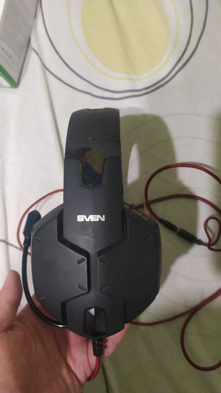 Навушники Ігрові Sven AP-G988MV Black/Red