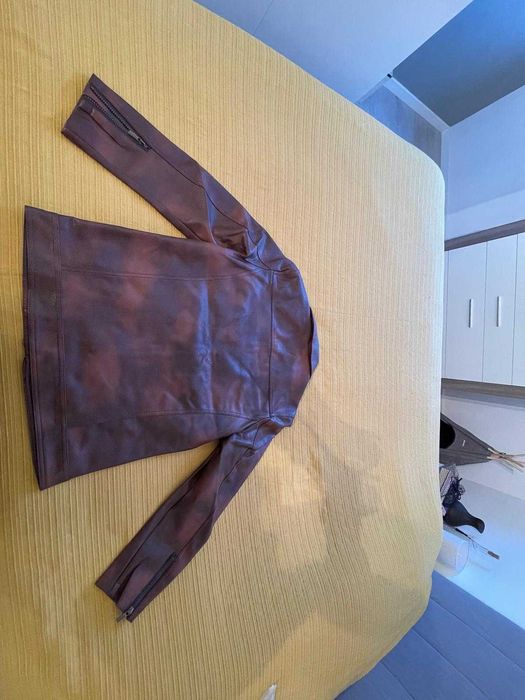 Casaco Pele Sintética Novo