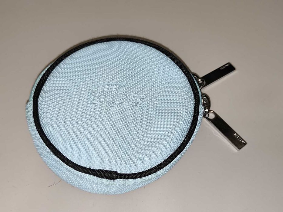 Mały Portfel Lacoste Etui Kosmetyczka Średnica 9cm