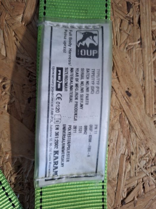 Szelki bezpieczeństwa, uprząż BHP