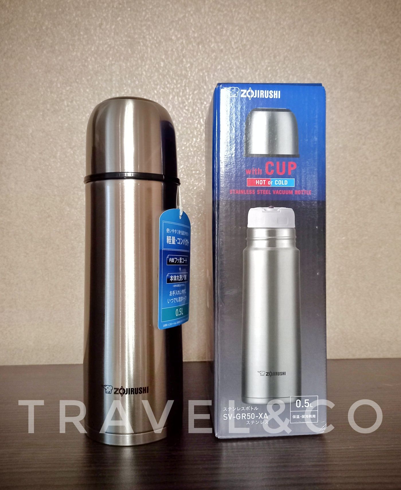 Термос ZOJIRUSHI SV-GR 0.35 / 0.5 л стальний зожируши, стенли
