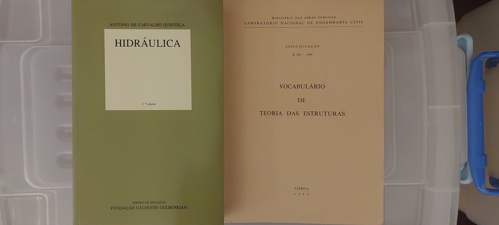 Livros técnicos manuais Engenharia Civil Física Mecânica Hidráulica