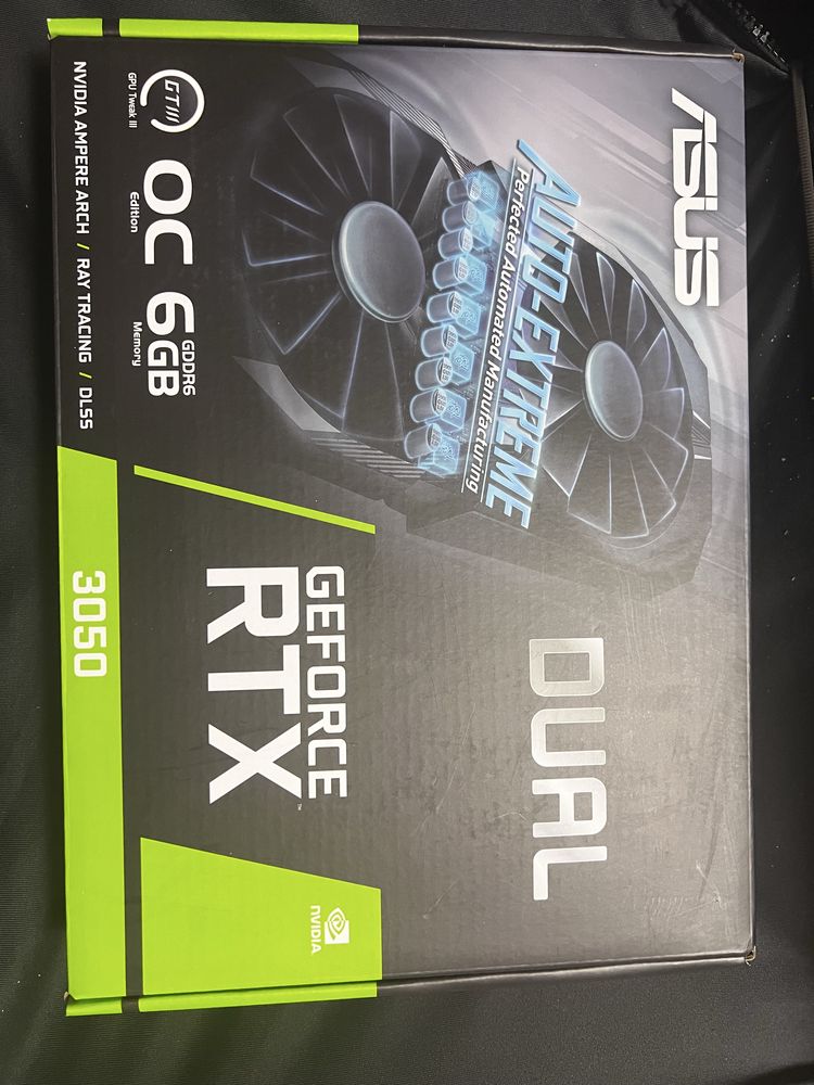 Rtx 3050 6gb dual oc