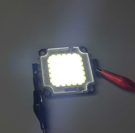LED 50W 36V 1450mA светодиод для прожектора -белый холодный 6000-6500К