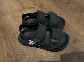 Sandaly adidas czarne 28