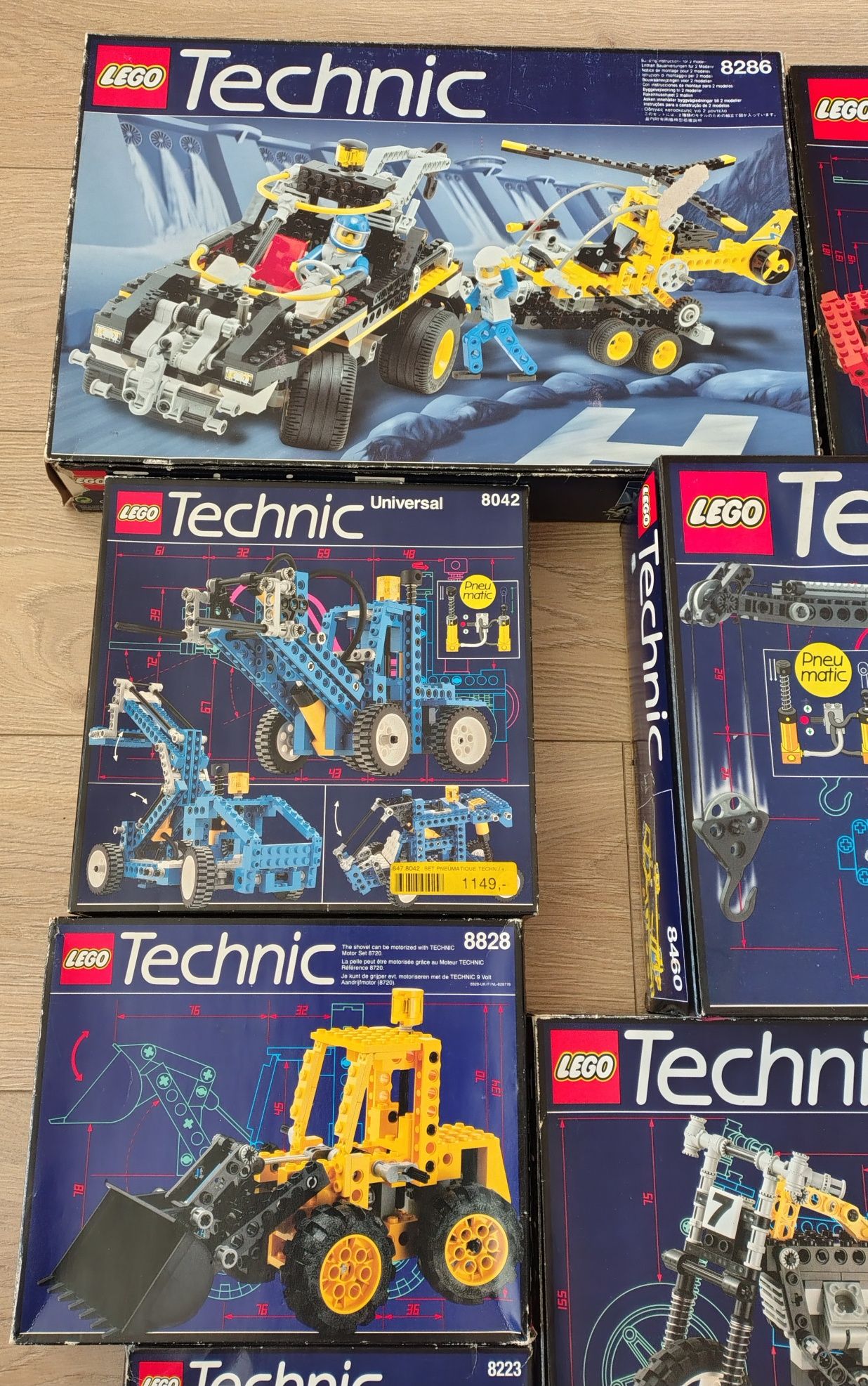 Lego Technic 10 kompletnych zestawów