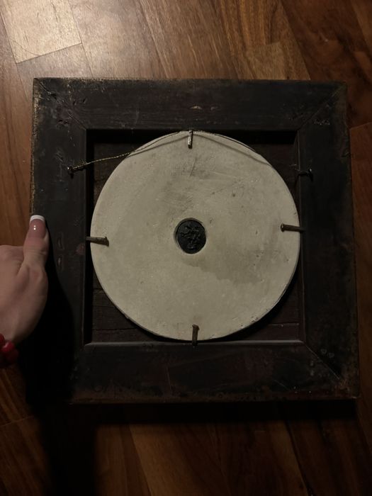 Anioły z alabastru obraz płaskorzeźba