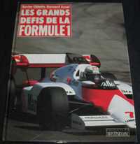 Livro Les Grands Defis de La Formule 1 Fórmula 1