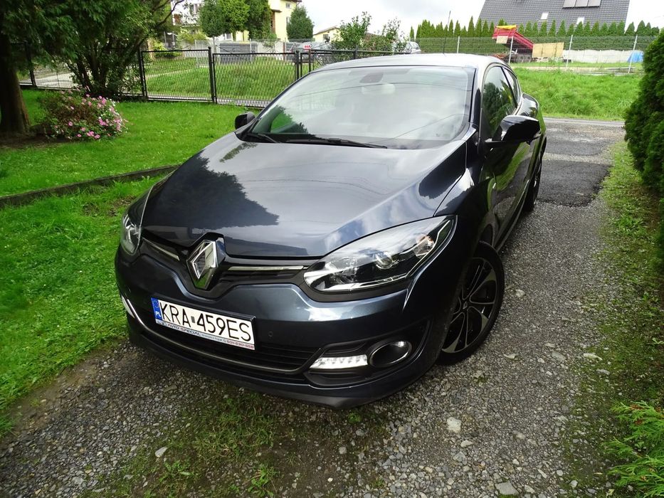 Renault Megane III Coupe 1.2 132 KM Bose Automat Skóra ,Navi, Piękna Malutki Przebieg