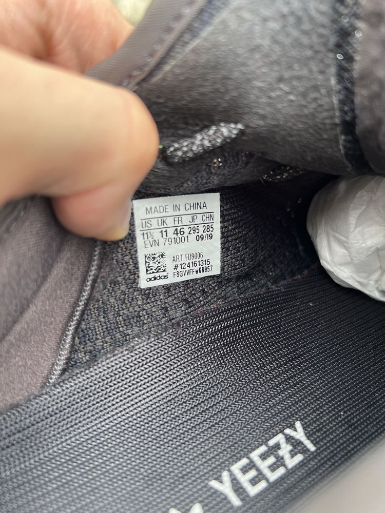 Adidas Yeezy Boost 350 V2 Black Static Non Reflective czarne 46