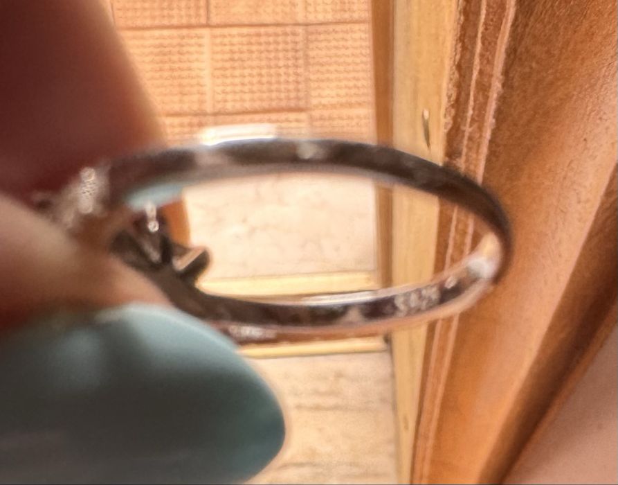 Anel de prata e maronite