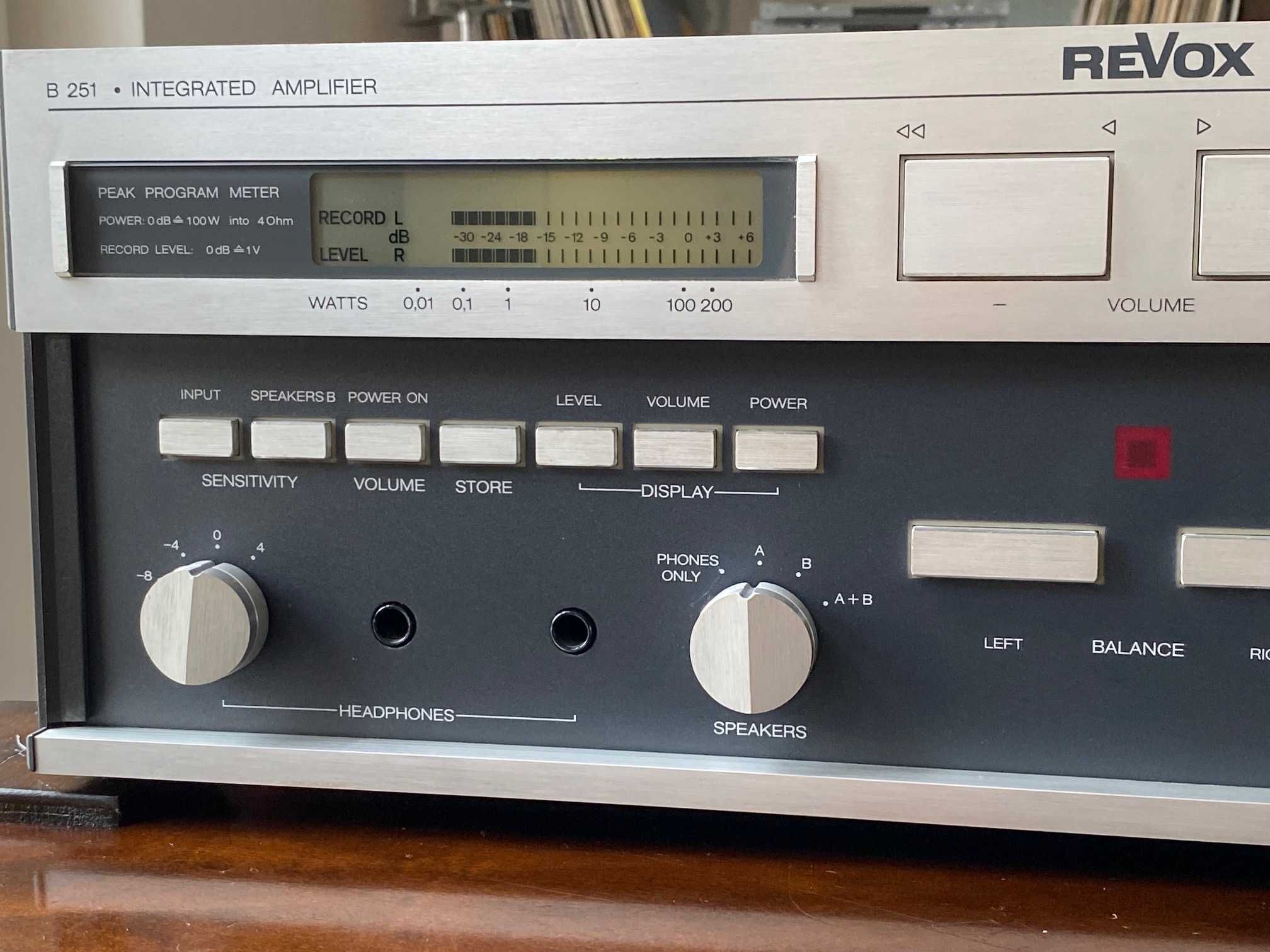 Revox B251 wzmacniacz zintegrowany