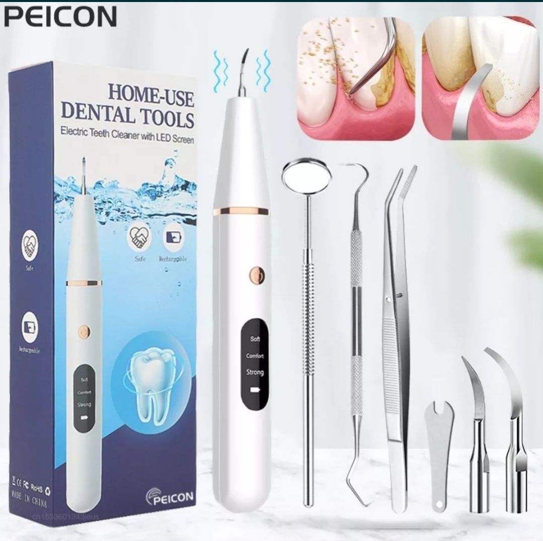 Скалер для чищення зубів PEICON N-G6 White