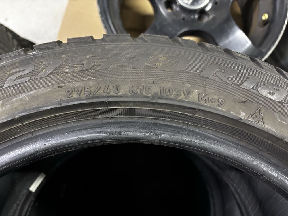 Uzywane opony zimowe 275/40/18 PIRELLI 2szt