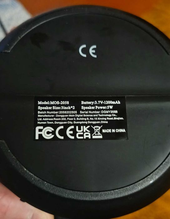 Портативна Bluetooth колонка