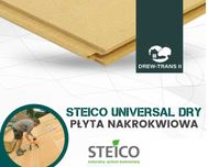 Izolacyjna płyta podpokryciowa, nakrokwiowa - STEICOuniversal dry