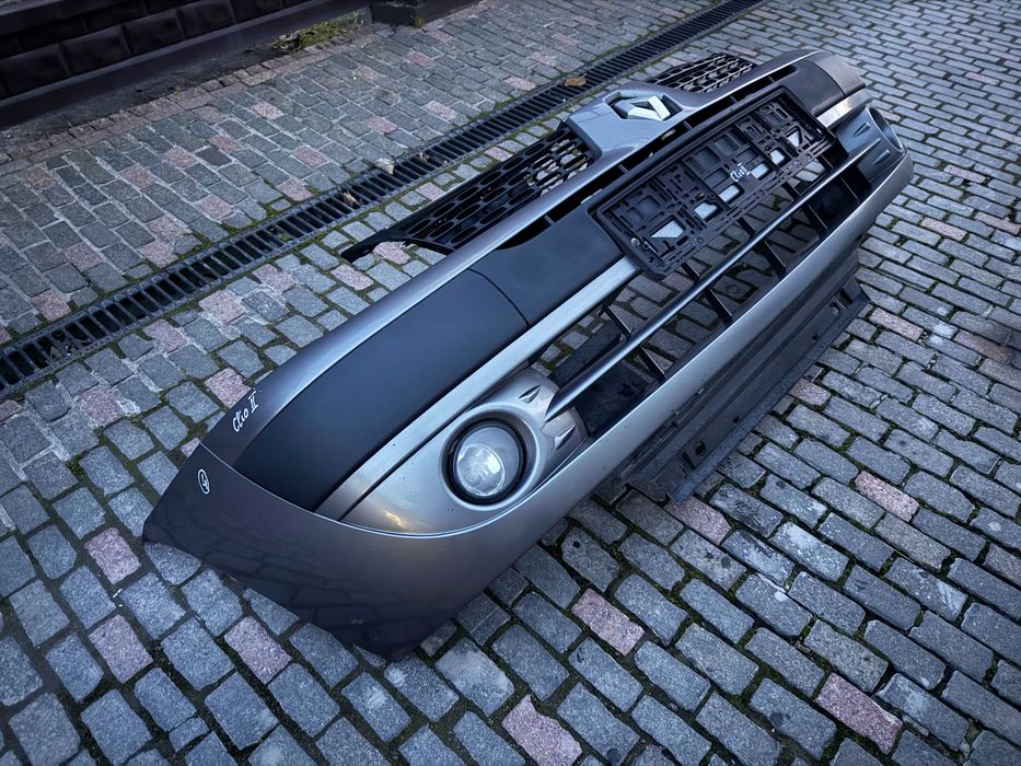 Бампер передній рестайл 8200074471 Renault Clio 2 2001-2005pp №4