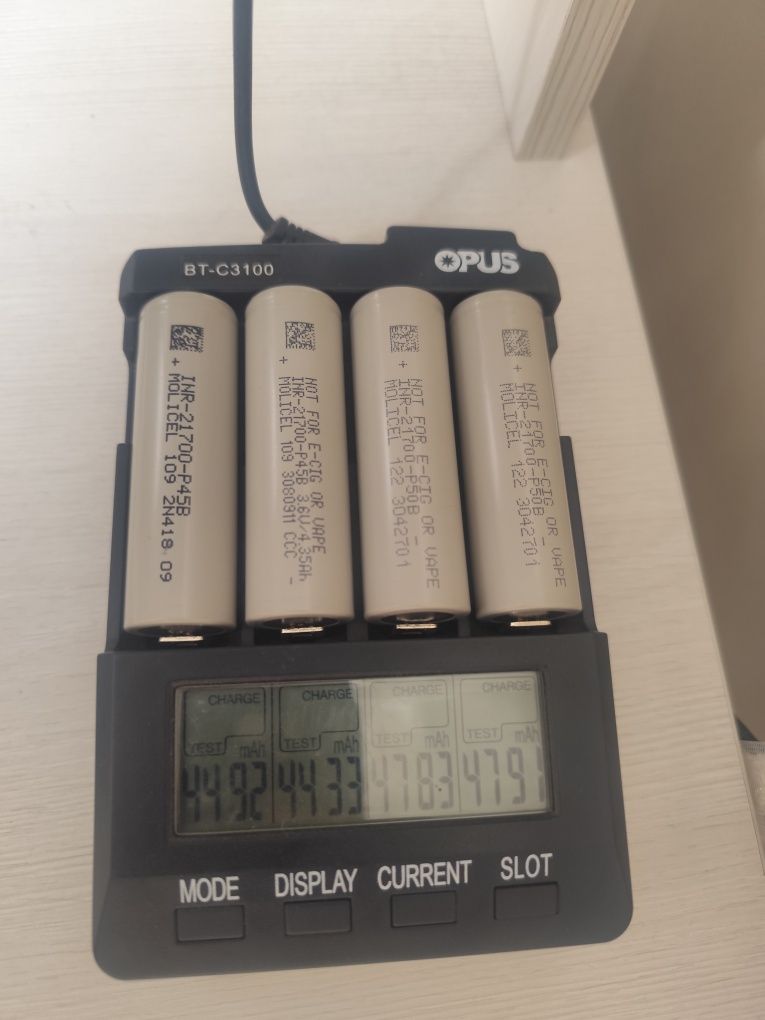 Аккумулятори 21700 Molicel p 45 b p50b