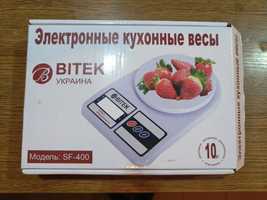 Электронные кухонные весы Витек