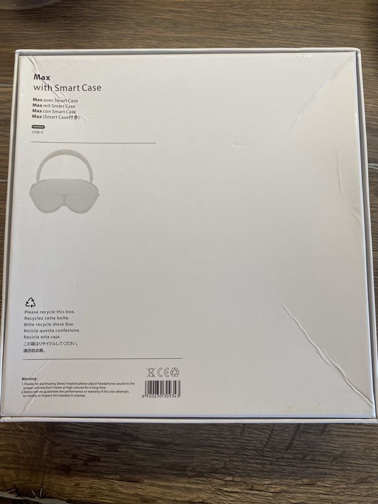 Air Pods Max Biale