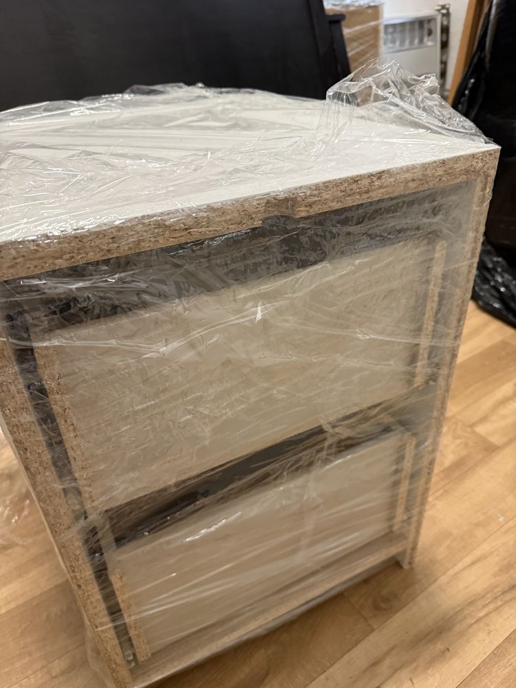 Dwie szafki nocne Ikea model MALM