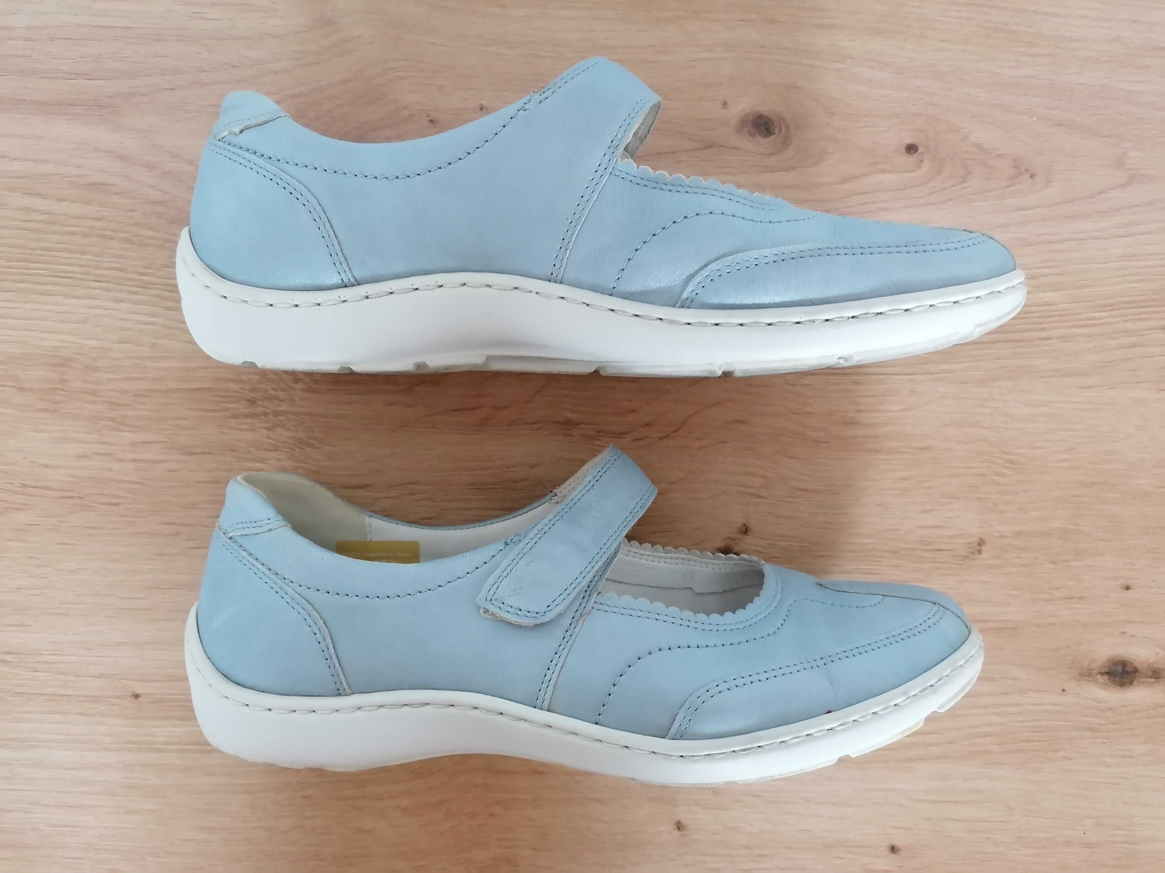 Buty Waldlaufer rozmiar 38 / 39 półbuty damskie wiosna lato skóra