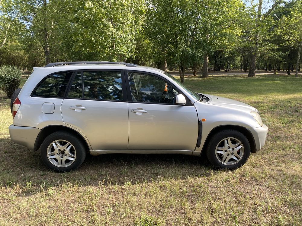 Chery tiggo чего тиго т11 2.4 на механике газ