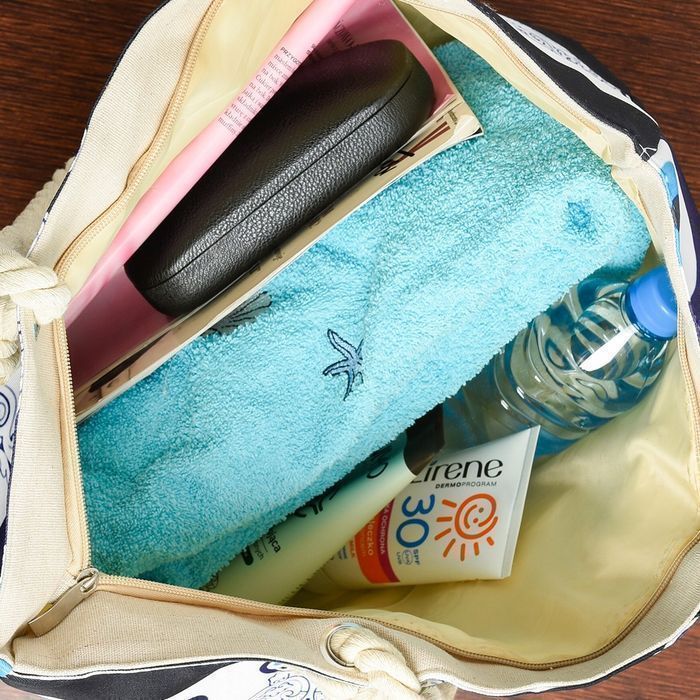 Duża torba plażowa torebka summer time lekka