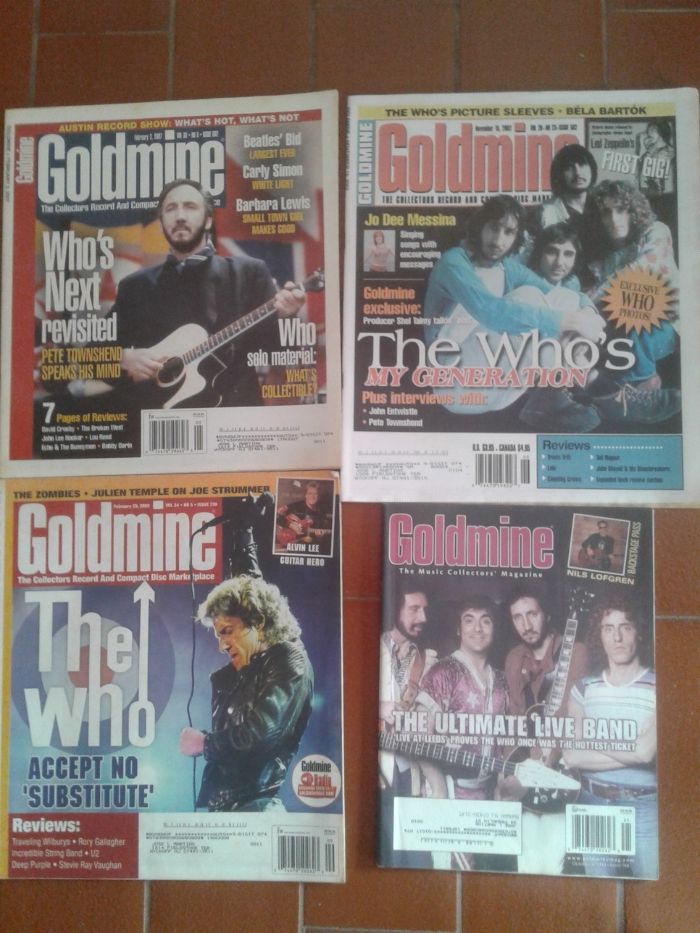 The Who / Ramones / Outros    - revistas Americanas