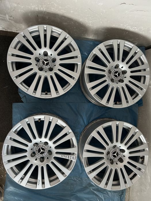 143 Felgi Aluminiowe Oryginał MERCEDES R 17 5x112 Bardzo Ładne