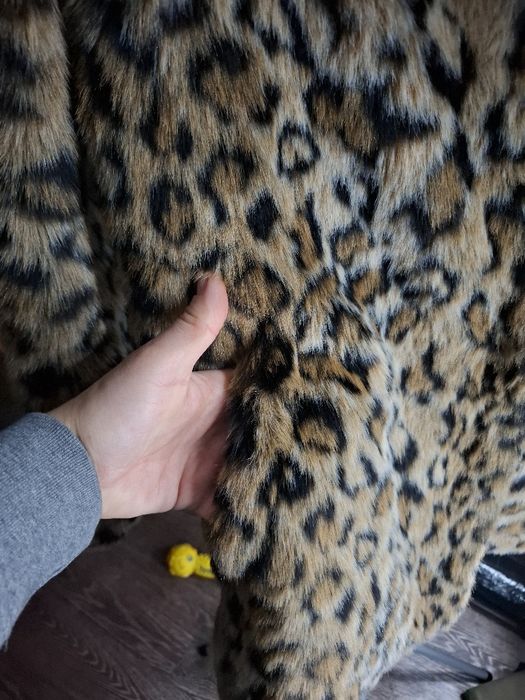 Шуба укороченая из экомеха