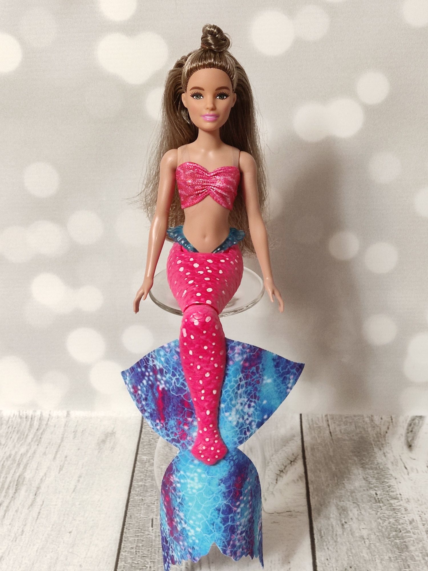 Lalka Barbie syrenka syrena