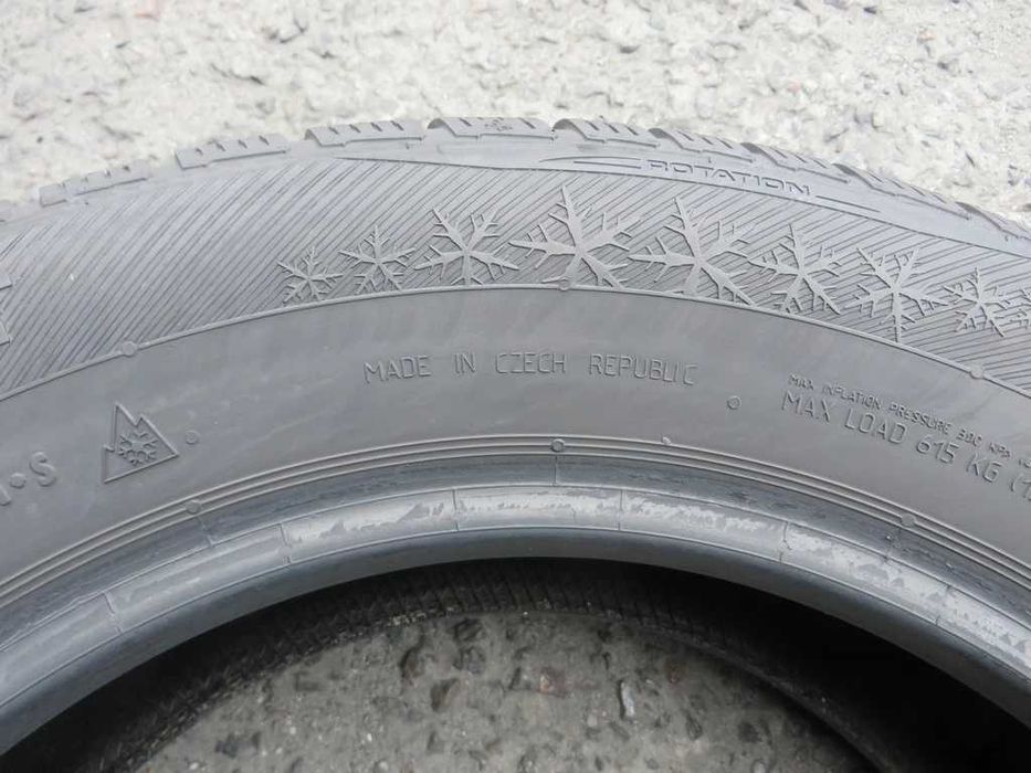 195/65 R15 91Т Barum Polaris3 Зима 2 штуки шини бу