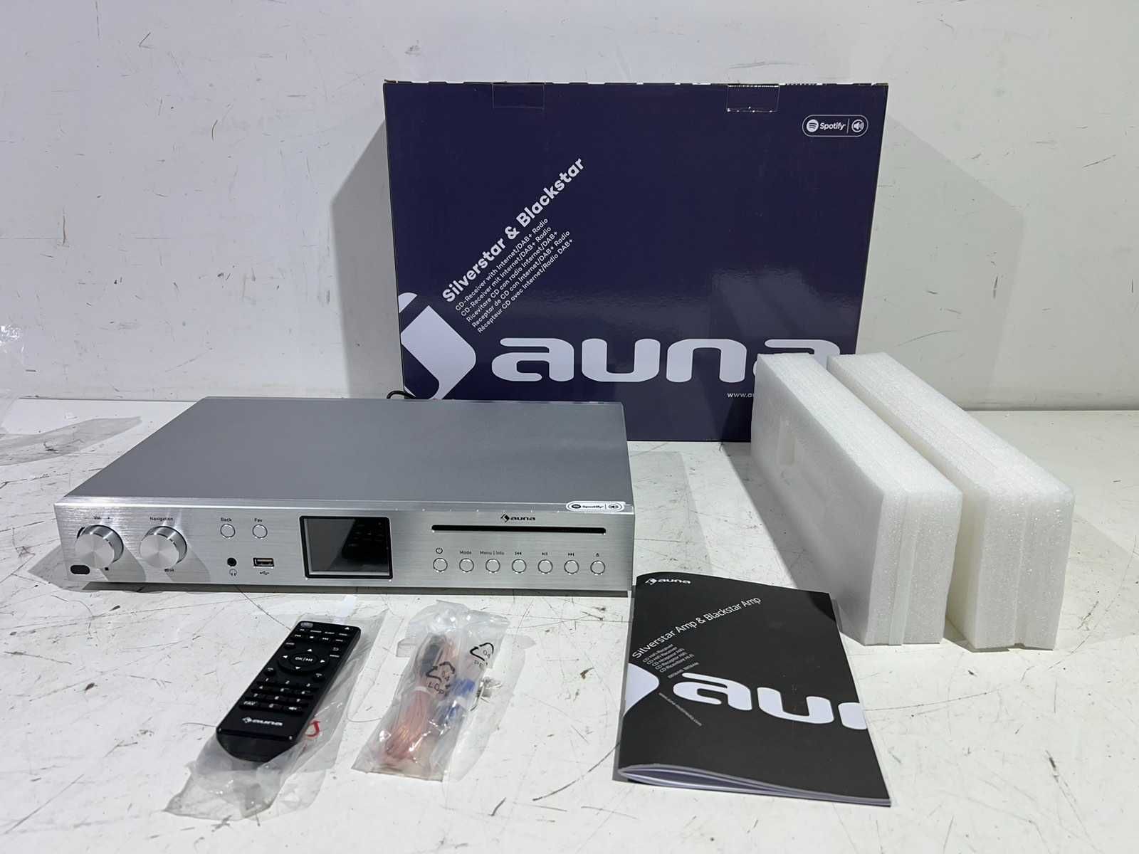 Интернет - радио HiFi-ресивер auna iTuner CD USB BT