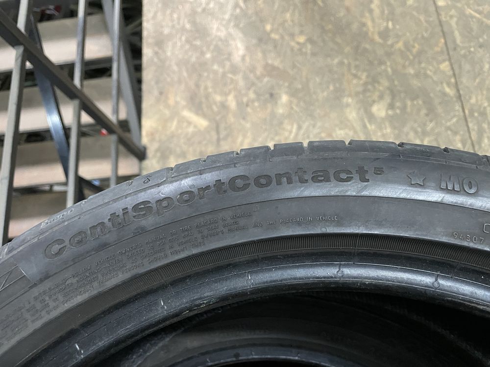 245/40 19 Continental ContiSportContact5 шины бу летние