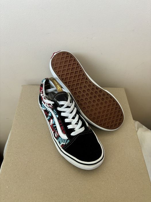 vans off the wall   кеды кроссовки коттон шкіра 34/35