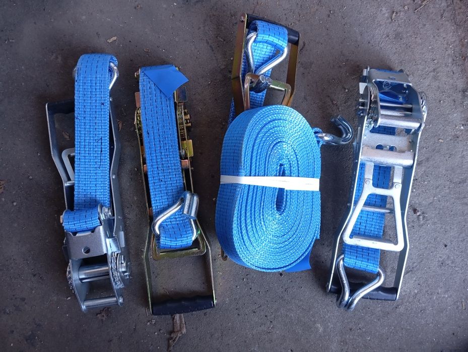 4szt napinacze pasów i pas transportowy