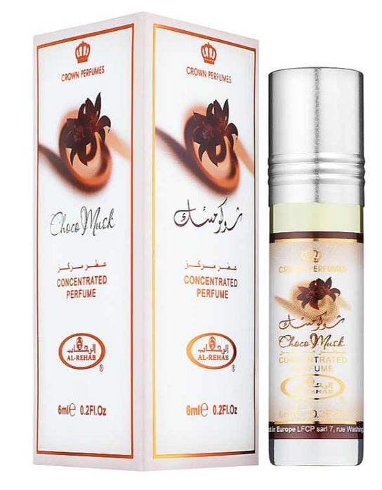 Арабские масляные роликовые духи CHOCO MUSK из ОАЭ с афродизиакоми 6мл