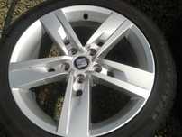 oryginalne kola r17 seat leon altea toledo 24rok 225 45 5f0 mielec fr