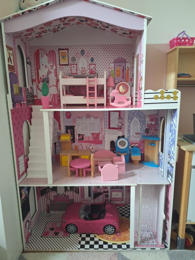 Domek dla lalek barbie