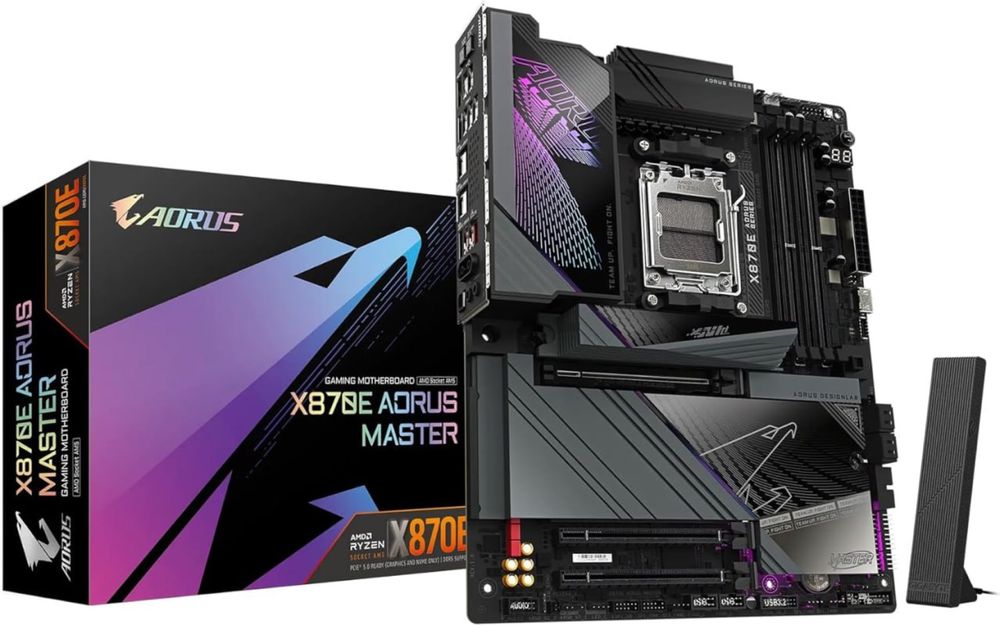 GIGABYTE X870E Aorus Master AM5. New 1 шт!