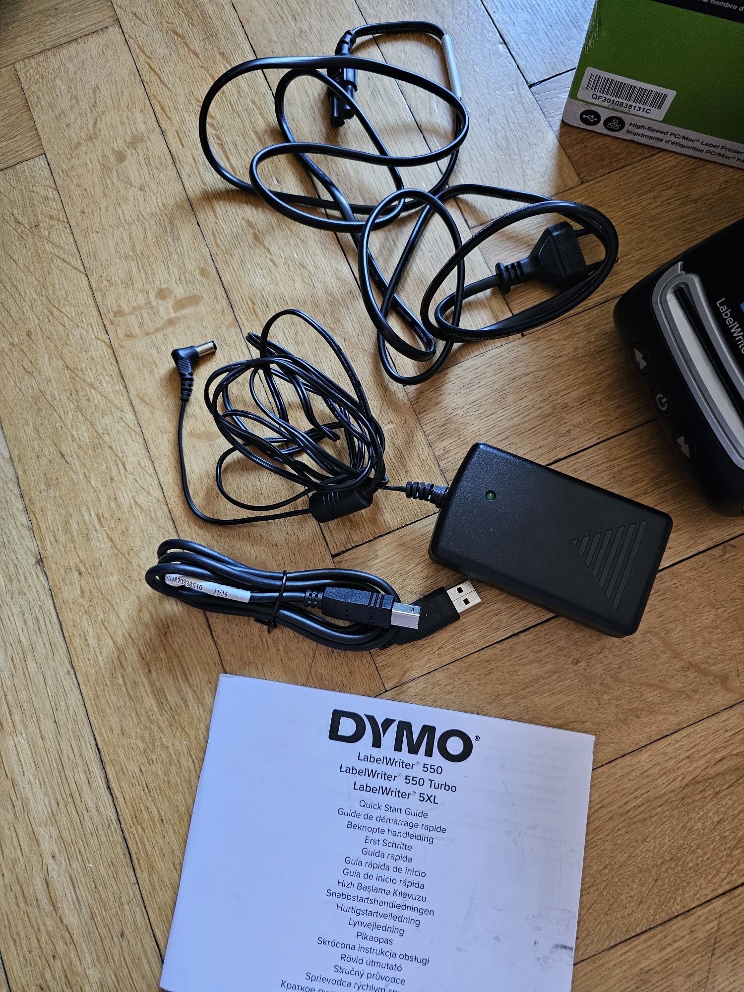 DYMO Labelwriter 550 TURBO Drukarka Etykiet LW LABEL WRITER printer 5x