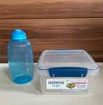 Lunch Box Pudełko Sistema To Go 1,2 L + Bidon 380 ML.