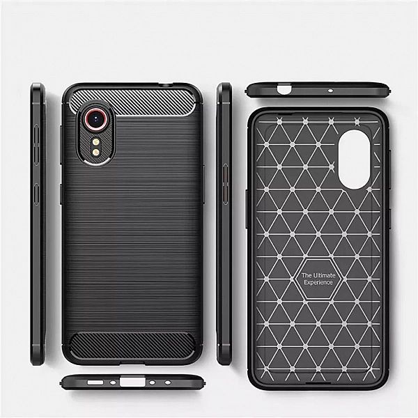 Etui Carbon + Szkło do Samsung Galaxy Xcover 5