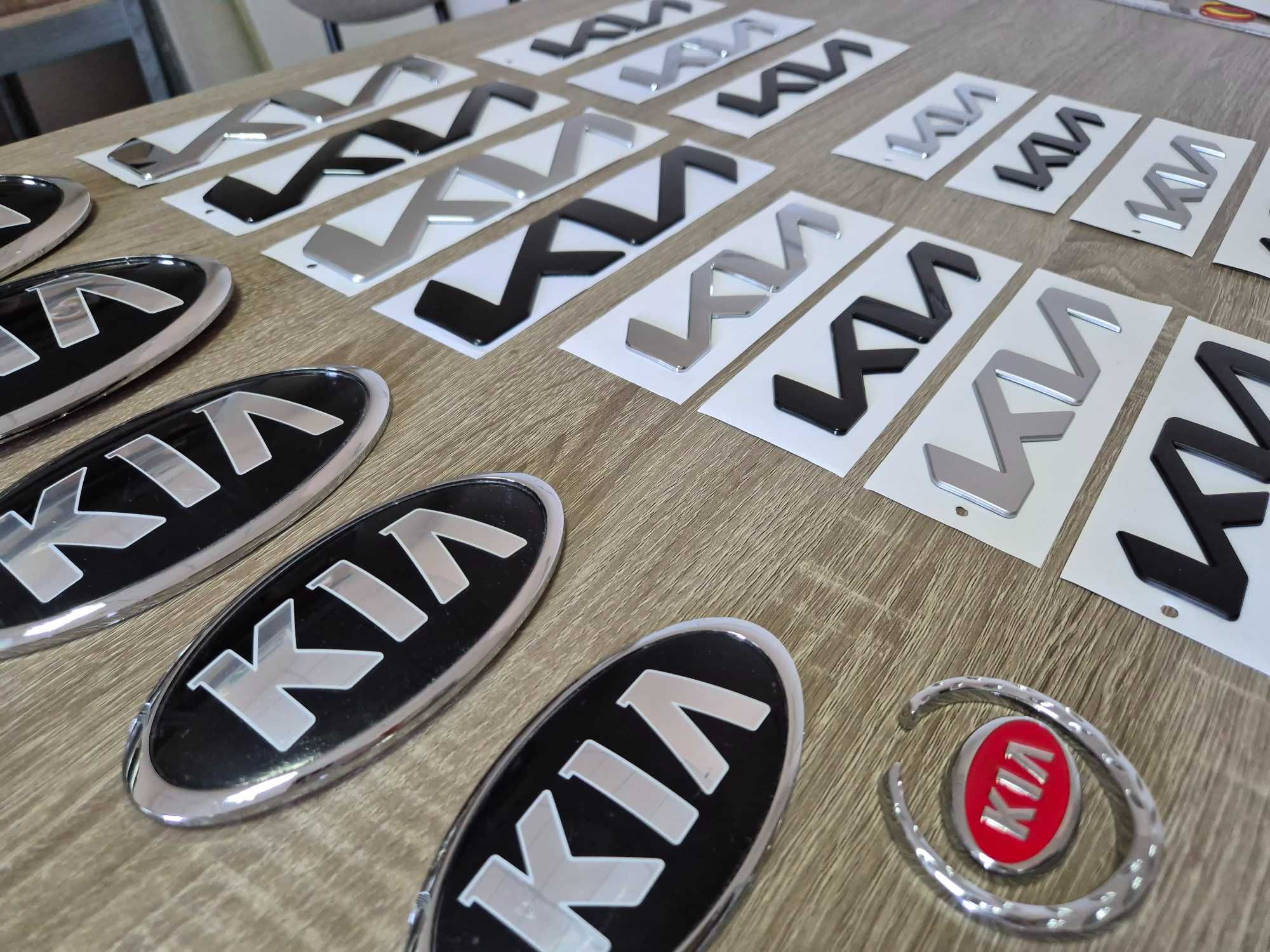 Емблема логотип значок шильдик напис KIA передній, задній