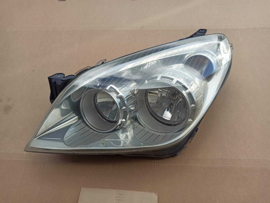 Lampa Lewy Przód Opel Astra H 04-12.r ORG Europa Szkło BDB