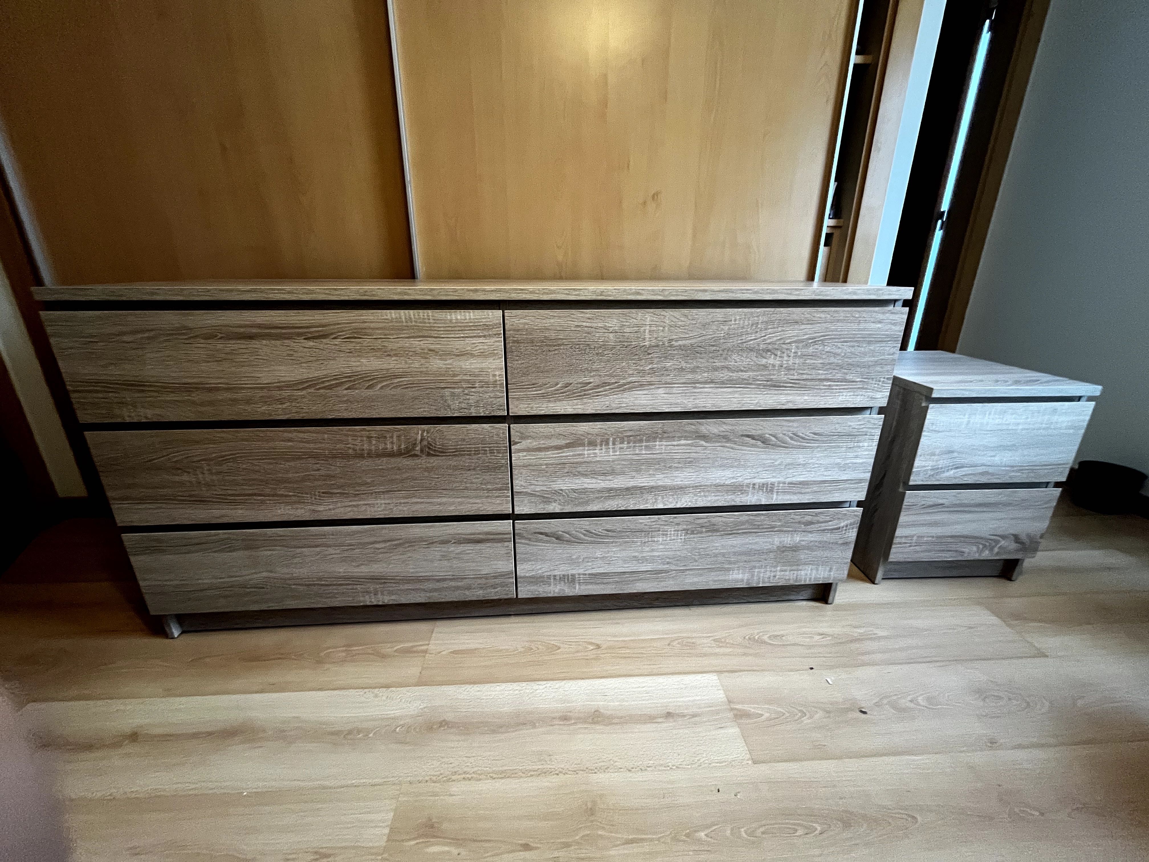 Cómoda + Mesa de Cabeceira
