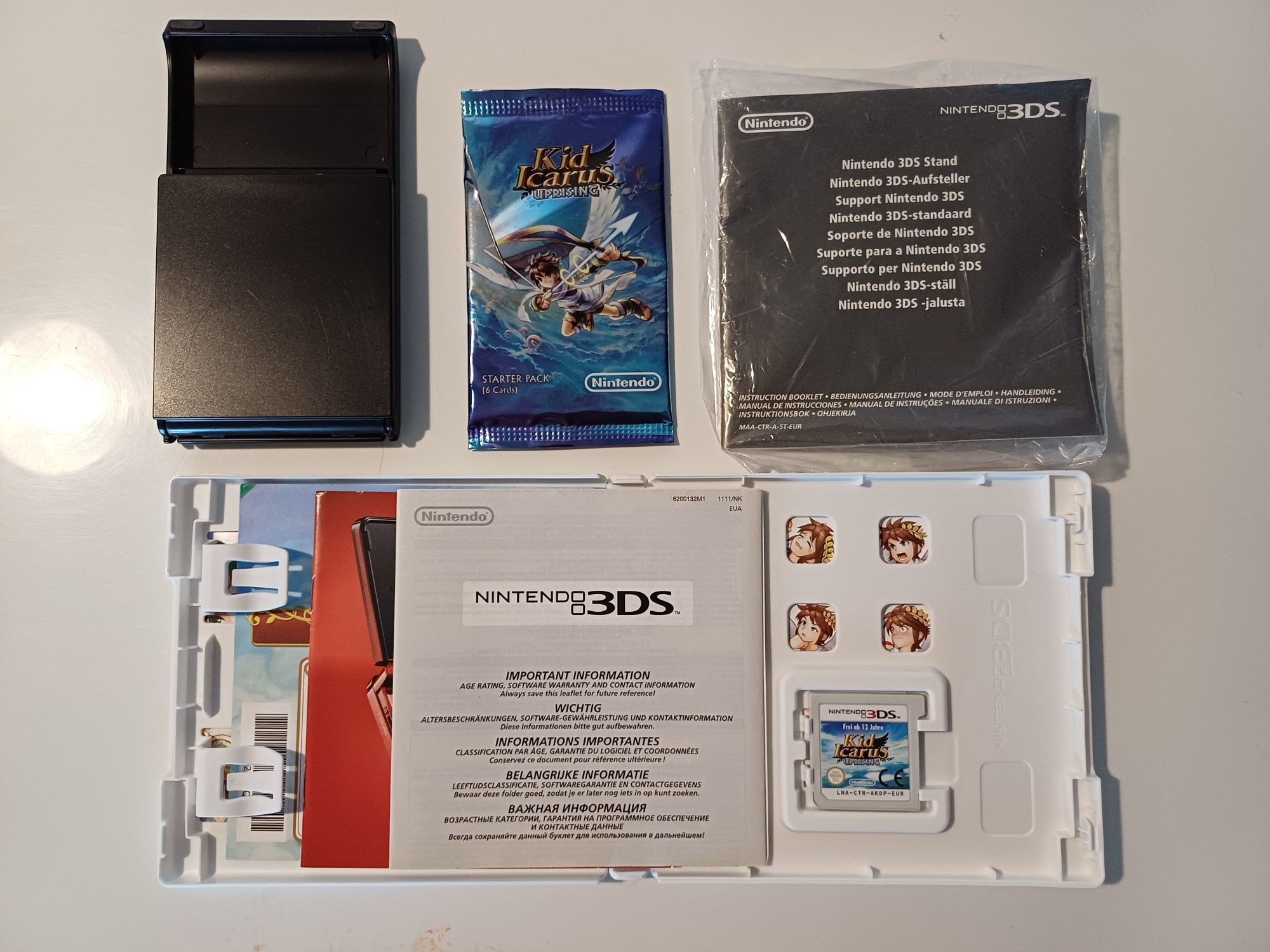 Kid Icarus Uprising Nintendo 3ds edycja kolekcjonerska komplet